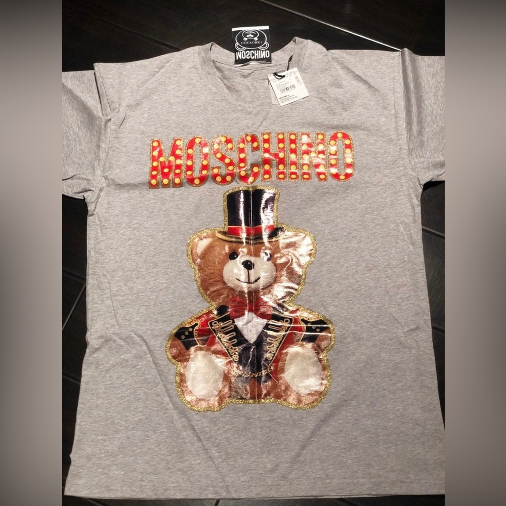 Moschino oversize t shirt teddy circus